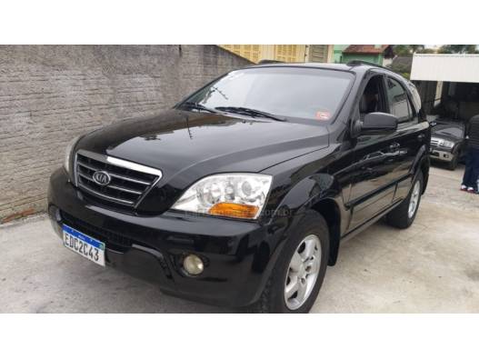 KIA MOTORS - SORENTO - 2008/2008 - Preta - R$ 53.900,00