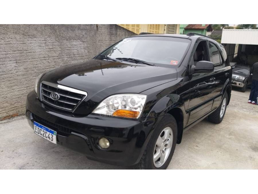 KIA MOTORS - SORENTO - 2008/2008 - Preta - R$ 53.900,00