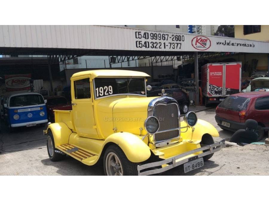 FORD - A - 1929/1929 - Amarela - R$ 185.000,00