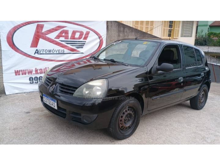 RENAULT - CLIO - 2011/2012 - Preta - R$ 21.900,00