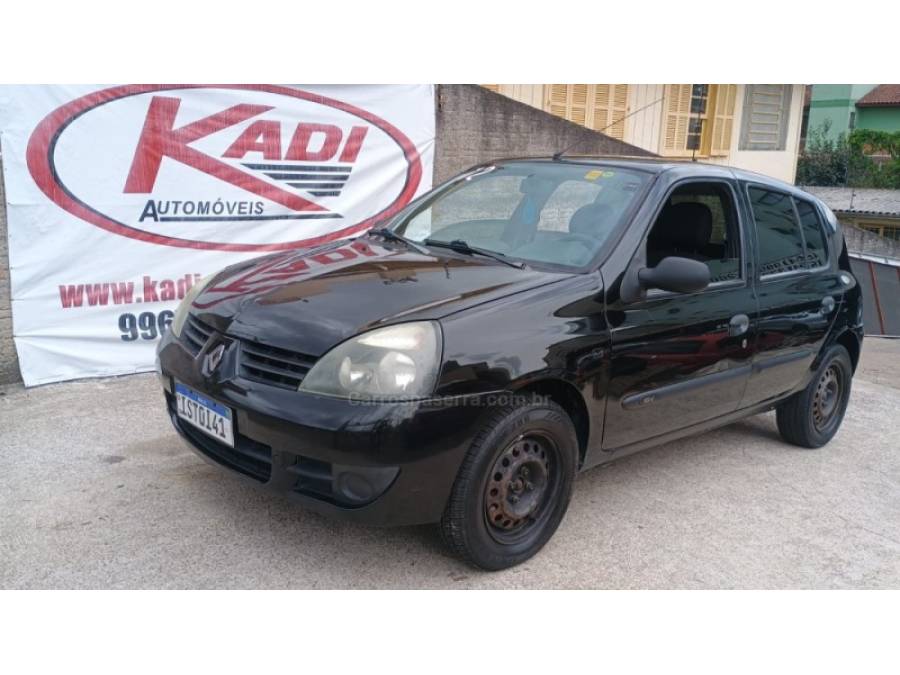 RENAULT - CLIO - 2011/2012 - Preta - R$ 20.900,00