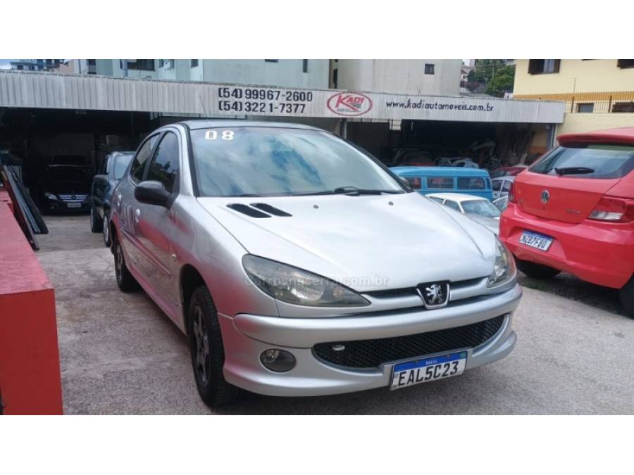 PEUGEOT - 206 - 2008/2008 - Prata - R$ 18.900,00