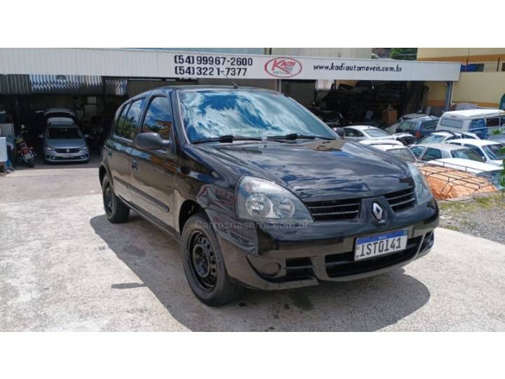 RENAULT - CLIO - 2011/2012 - Preta - R$ 23.900,00