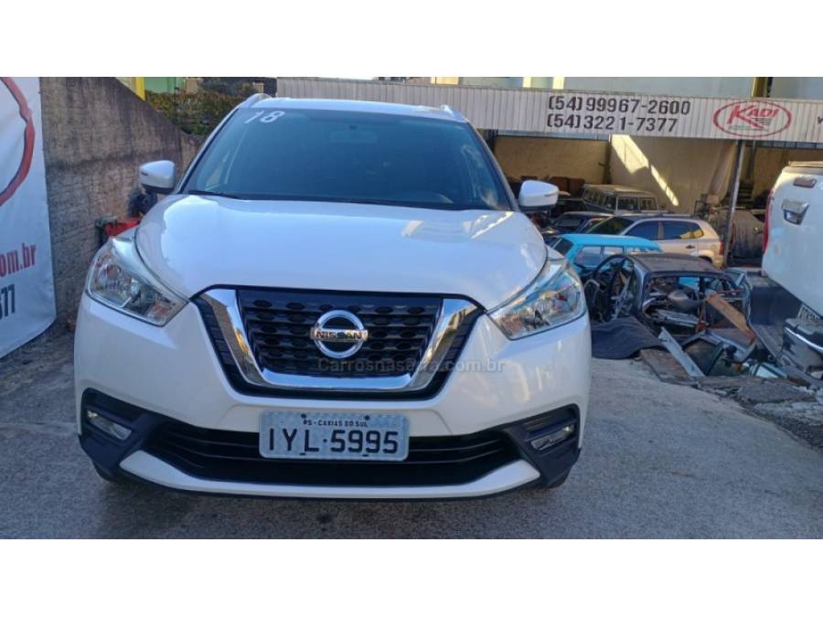 NISSAN - KICKS - 2018/2018 - Branca - R$ 85.000,00