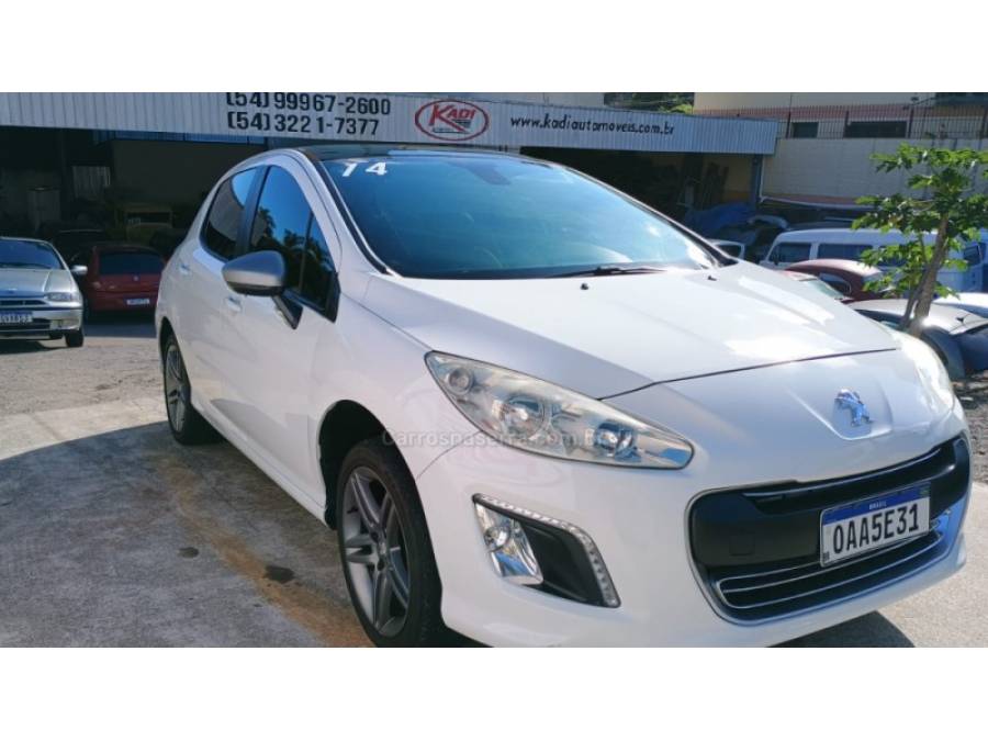 PEUGEOT - 308 - 2013/2014 - Branca - R$ 43.900,00