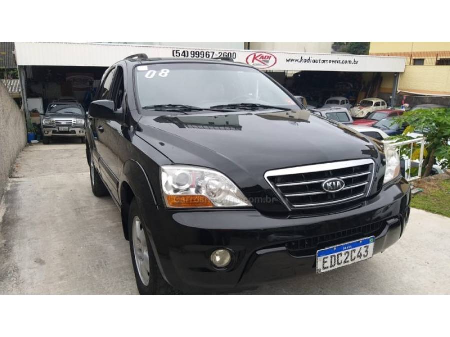 KIA MOTORS - SORENTO - 2008/2008 - Preta - R$ 58.900,00