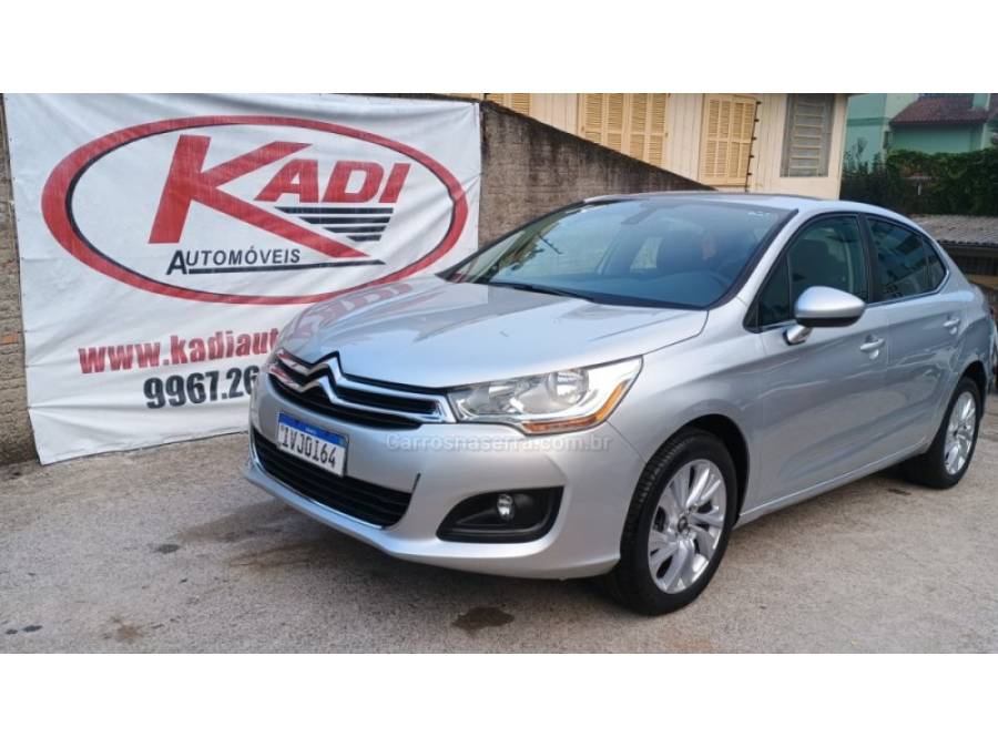 CITROËN - C4 LOUNGE - 2014/2014 - Prata - Sob Consulta