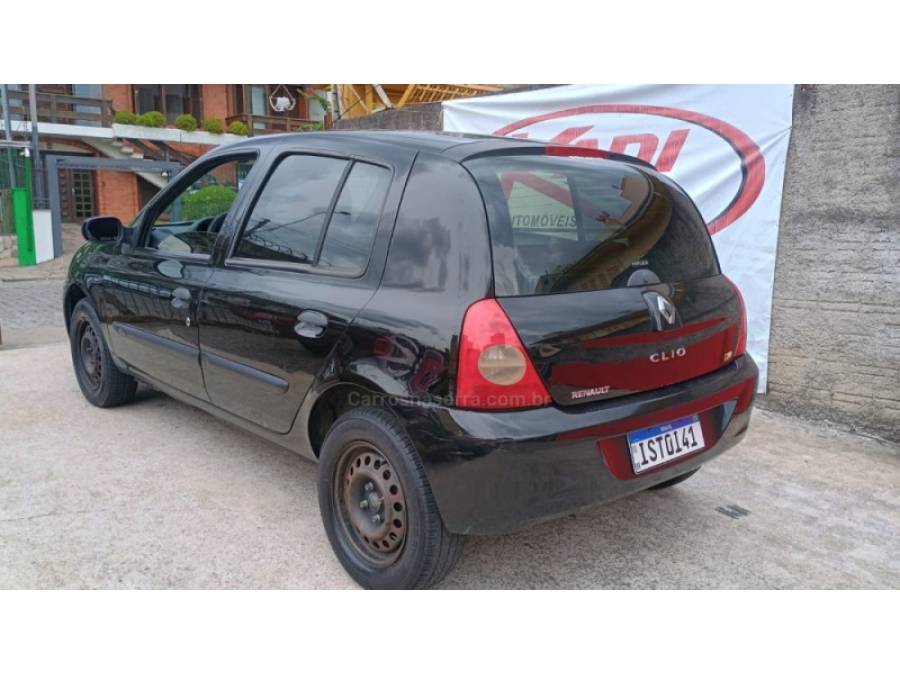 RENAULT - CLIO - 2011/2012 - Preta - R$ 20.900,00